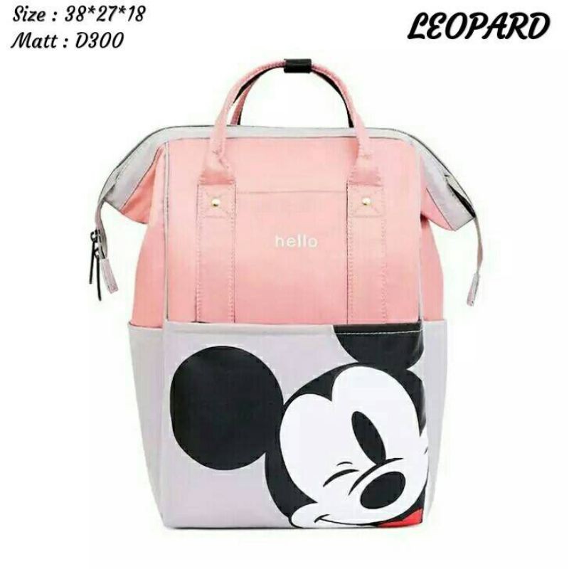 Backpack Cewek Backpack laptop Backpack anello Mikey mouse