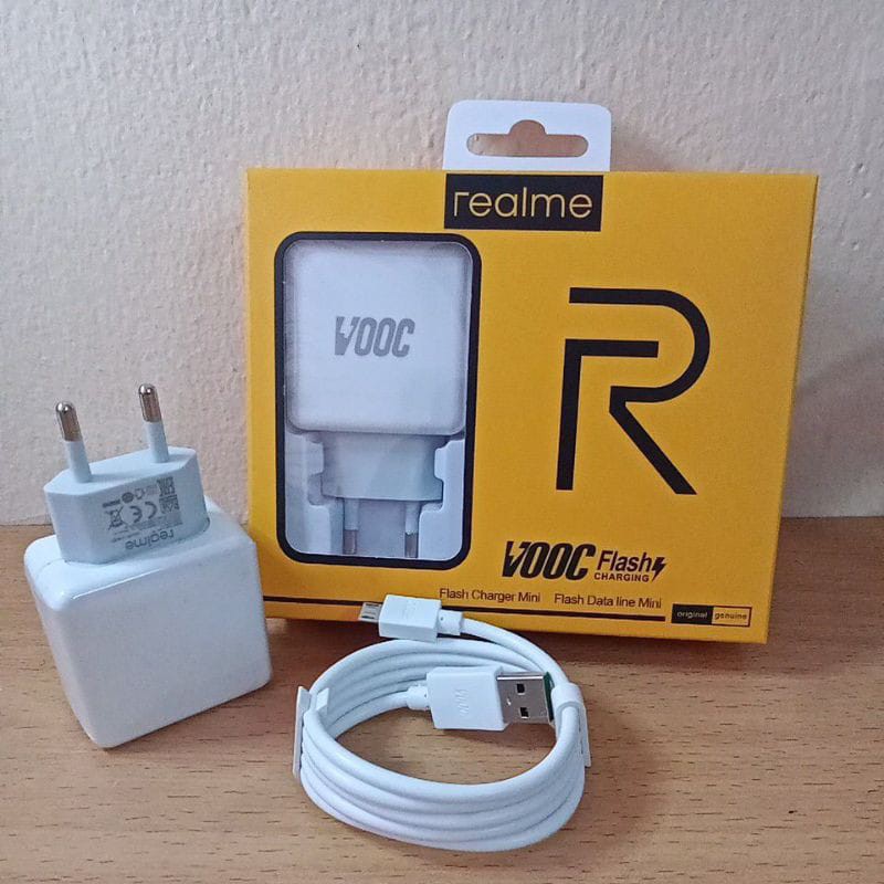 Charger Realme 4A Real Vooc Fast Charging Micro Usb Type C Casan