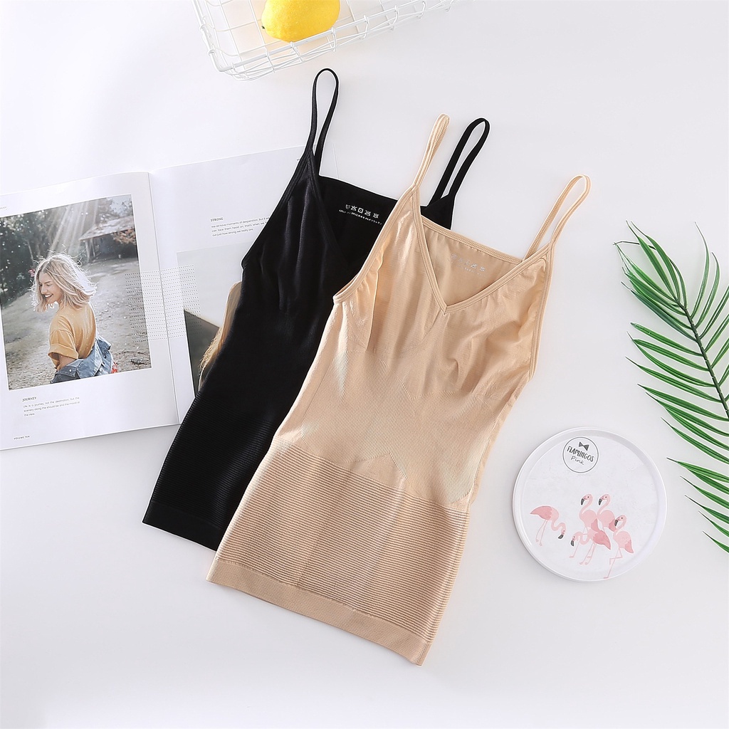 3SP | UWR07 Tanktop Slimming Body Import Korset Kamisol Pakaian Dalam Atasan Wanita Fashion