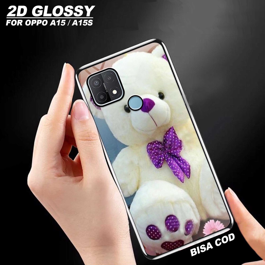 Sukses Case OPPO A15/A15S - Hardcase 2D Glossy Oppo A15/a15S - Silikon Hp Oppo - Silicon Hp Oppo - K