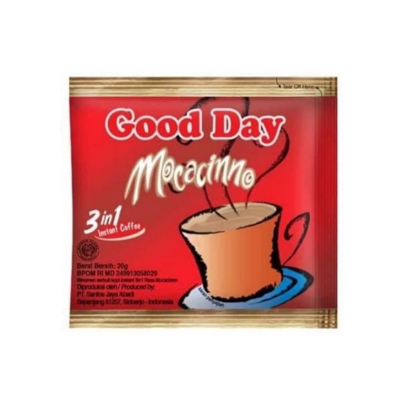 

Kopi Good Day Moccacinno 1 Renceng