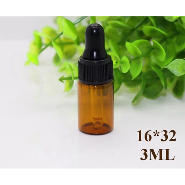 Botol kaca pipet serum 3ml