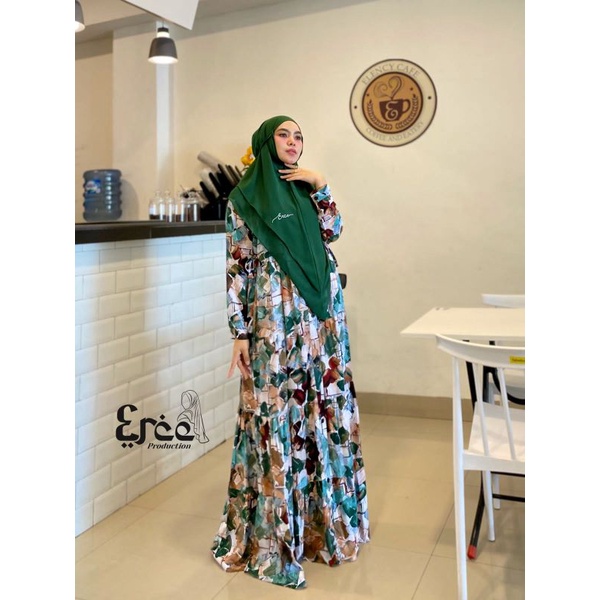 Home dress motif daun Erce