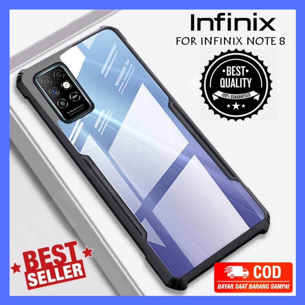 SOFT CASE INFINIX NOTE 8 ANTI FALL AIRBAG SPIGEN FUSION
