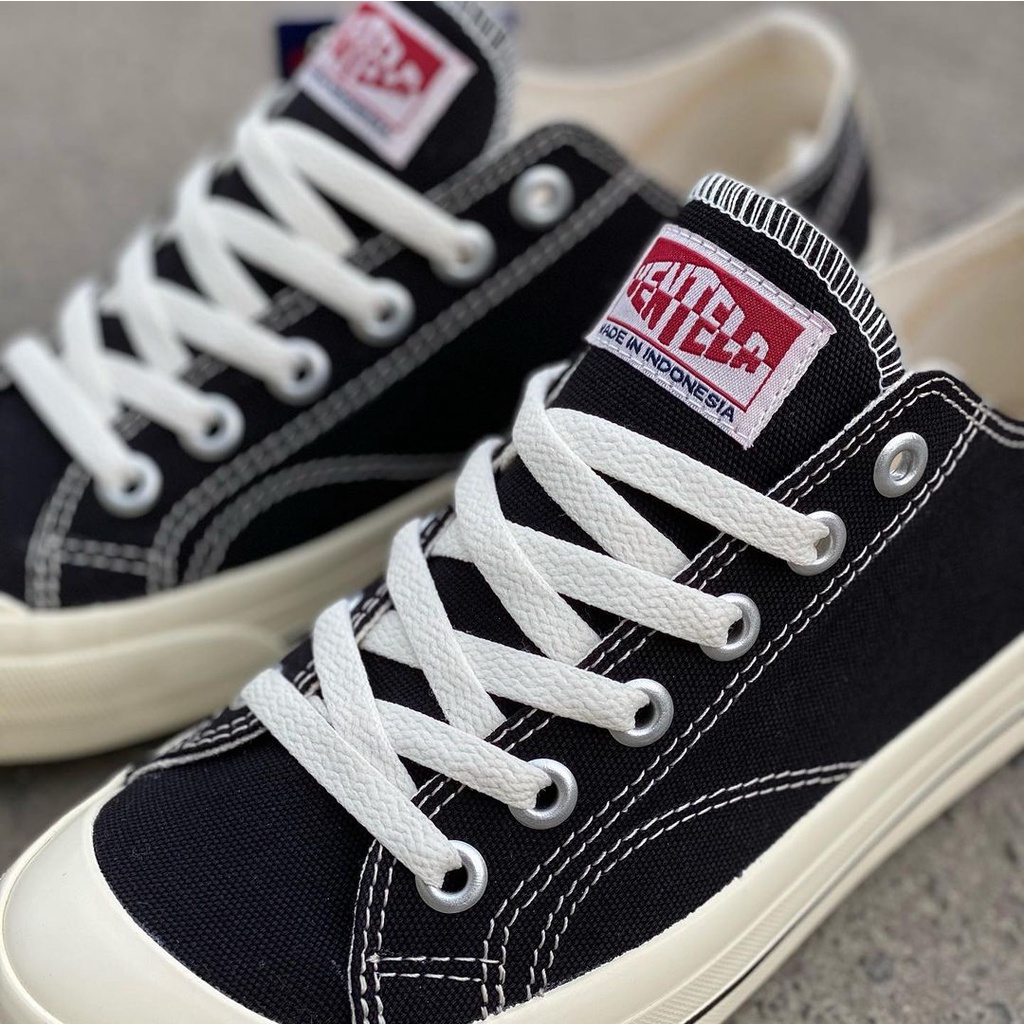 Sepatu Ventela Basic Low Black Natural-5