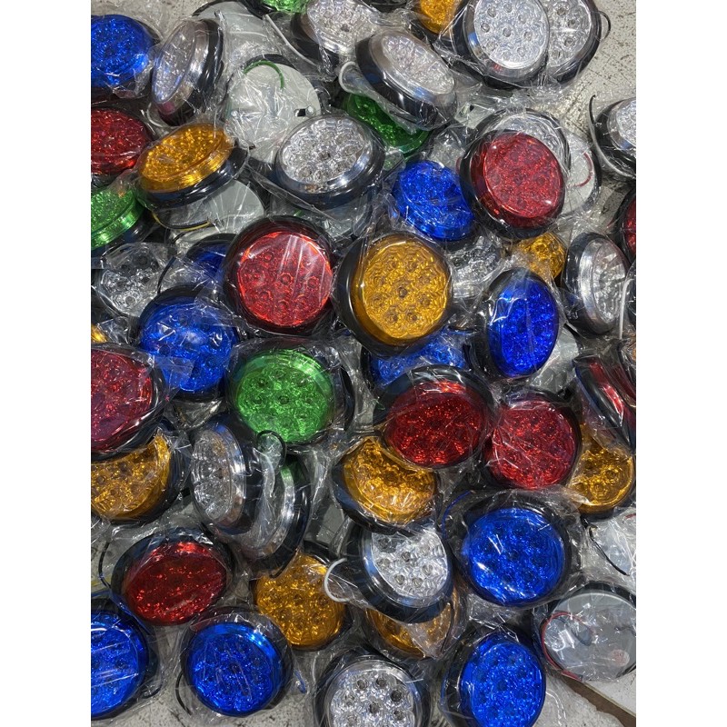 [1 buah] led bulat untuk foglamp sigra 24v