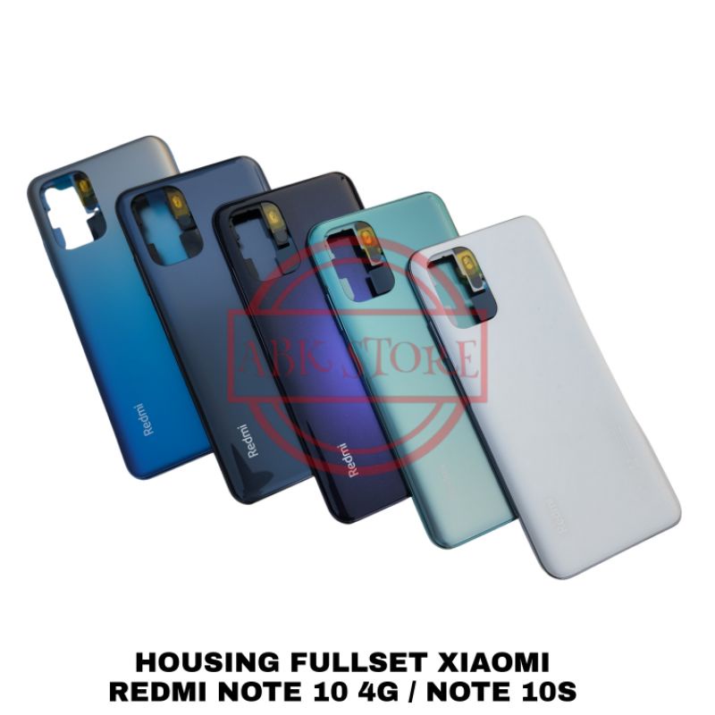 BACK CASING - KESING - HOUSING FULLSET XIAOMI REDMI NOTE 10 4G / NOTE 10S