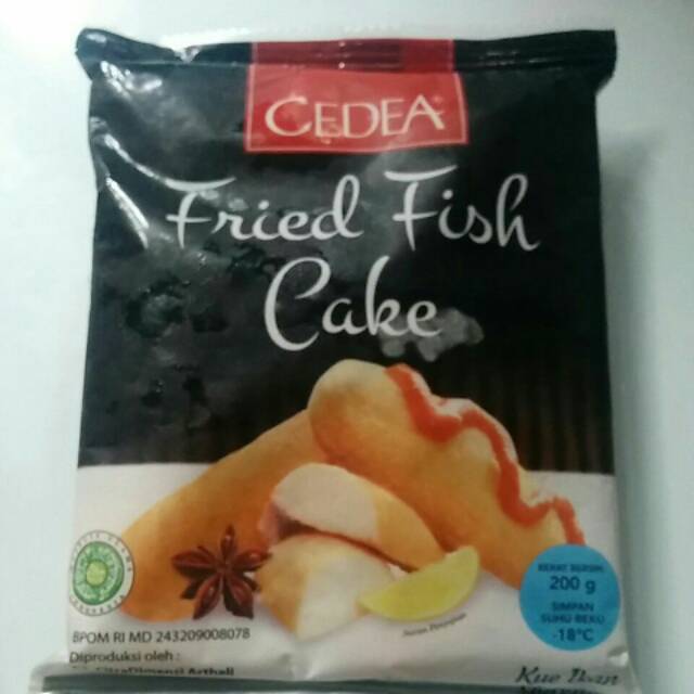 

Fried fish cake CEDEA