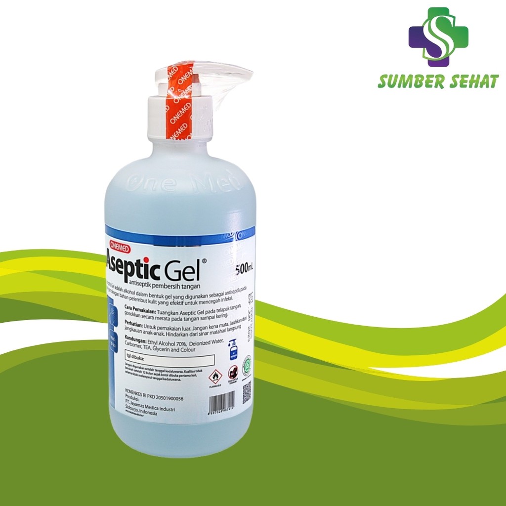 ONE MED ASEPTIC GEL 500 ML + PUMP