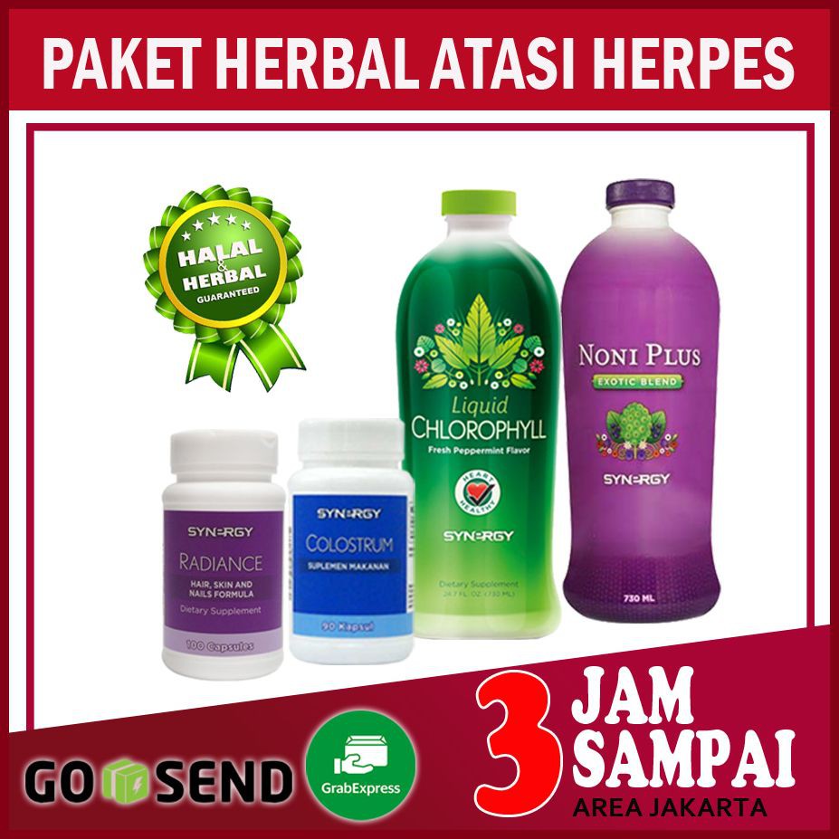 Obat Cacar Api / Herpes & Menambah Daya Tahan Tanpa Acyclovir