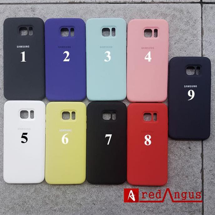 Silicone Cover Samsung Galaxy S7Edge S7 Edge Original Soft Case