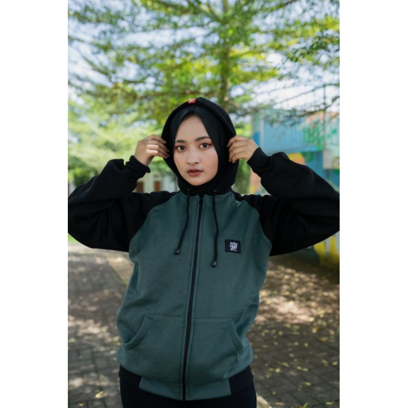 zipper hoodie mignon Z2121