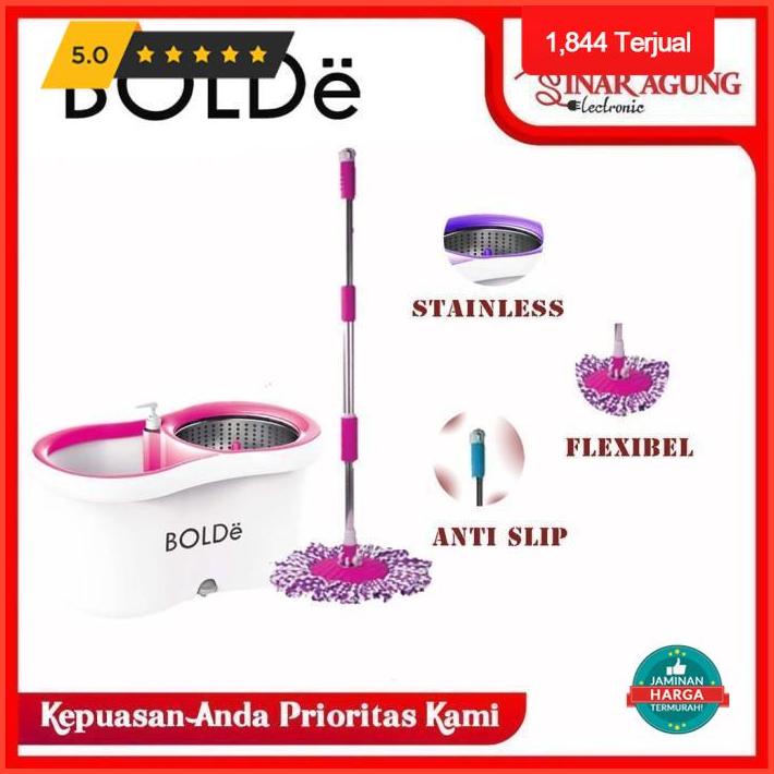 Super Sale Bolde Super Mop M-169X+ Spesial Edition Original - Pink Limited