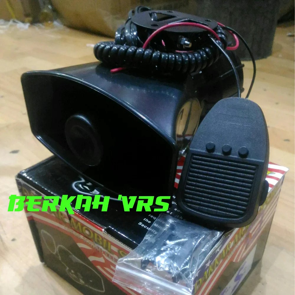 KLAKSON TOA SIRINE POLISI 3 SUARA