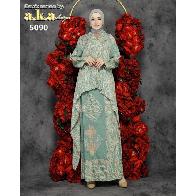 BATIK VISCOSE - BAHAN SUTRA - SET VISCOSE - GAMIS VISCOSE - MODERN - TERBARU
