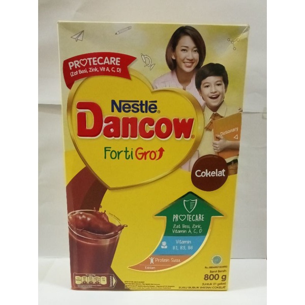 

Dancow Fortigrow 780gram instan putih / coklat / fullcream