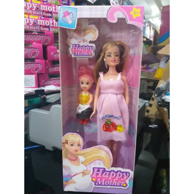 Mainan Berbie Hamil Plus Anak