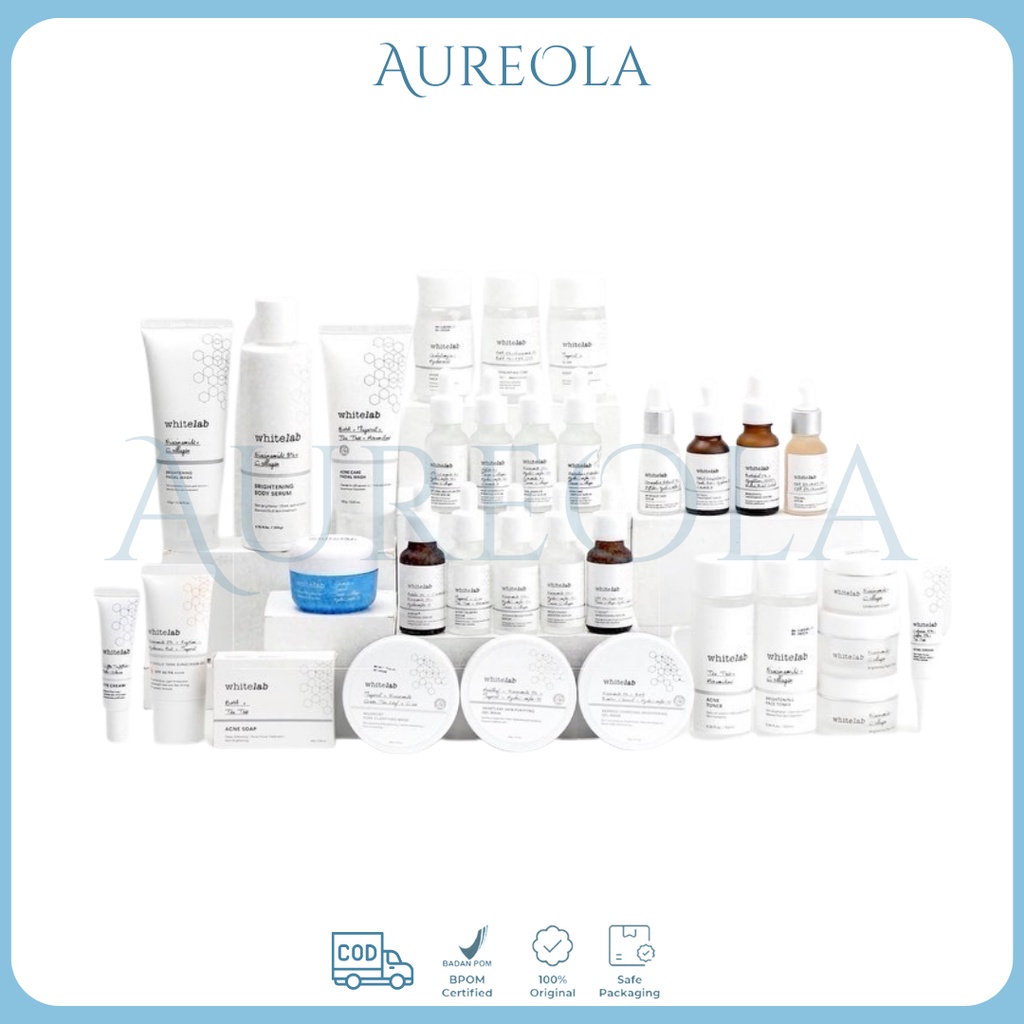 WHITELAB SKINCARE / WHITELAB FACIAL WASH / WHITELAB SERUM