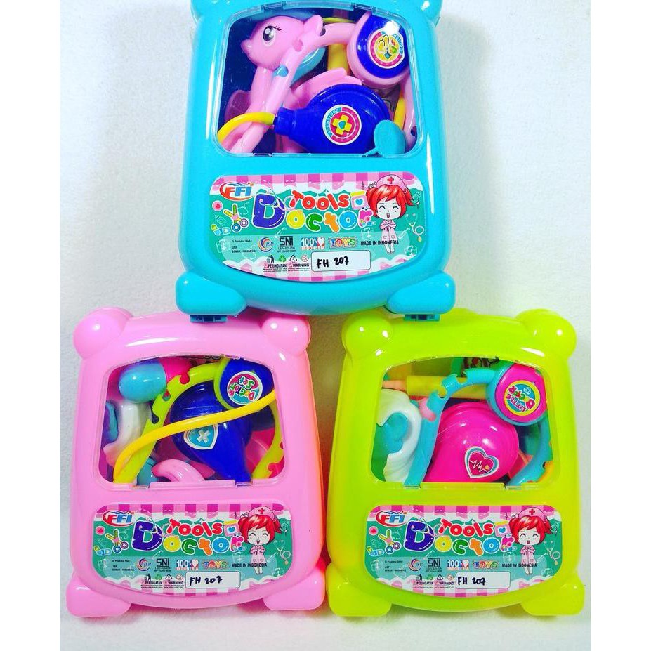 Mainan dokter koper set kuda poni FH 207
