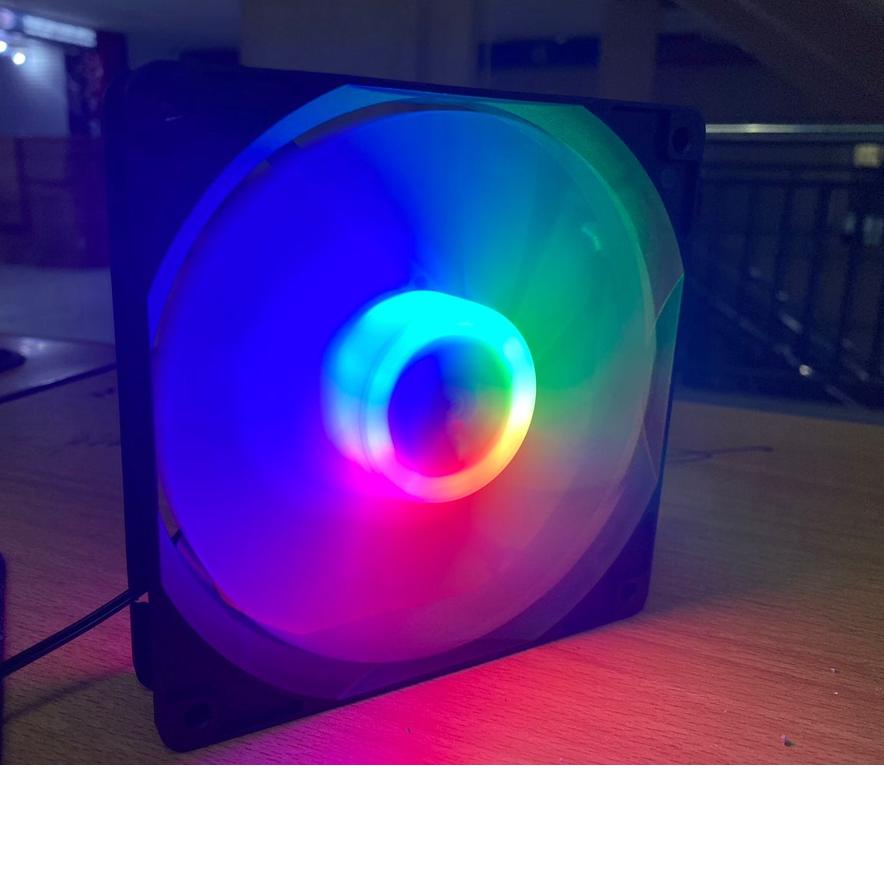 ➤ Fan Case RGB Black Panther RGB Fan Casing Ukuran 12CM ◄