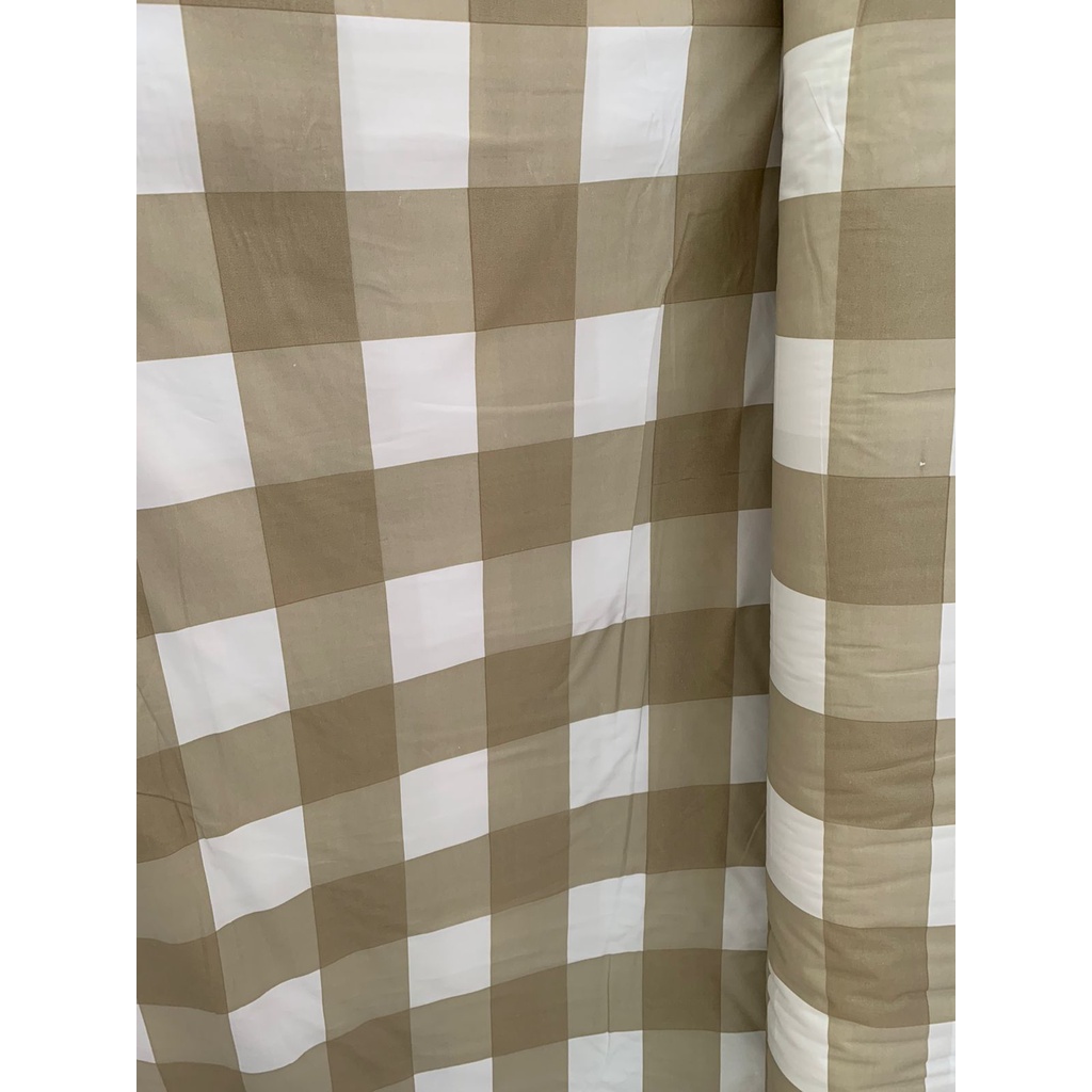 Bahan Kain Meteran Katun MICROTEX season putih (harga 1 meter)