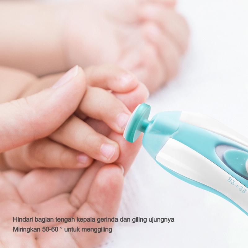 Baby Nail Trimmer Gunting kuku bayi elektrik Grinding pedicure/Pemoles kuku bayi listrik  L171