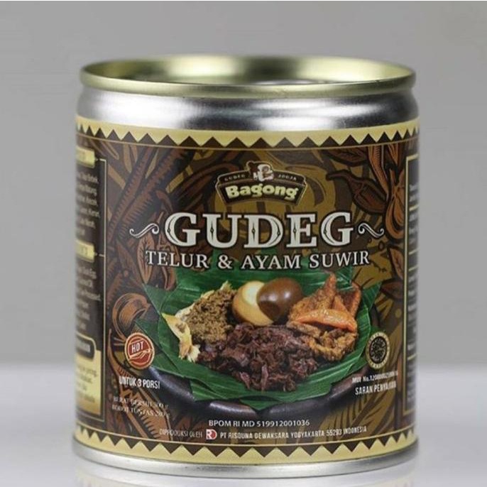 

[COD] Gudeg Kaleng Bagong Yu Djum 300gr - TelurAyamSuwir [COD]