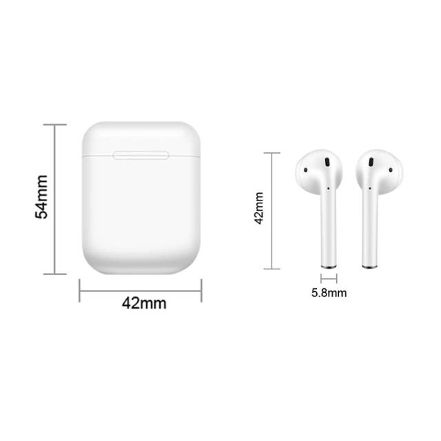 Headset Bluetooth I18 TWS Pop Up Window Wireless Earphone i18 TWS Versi 5.0