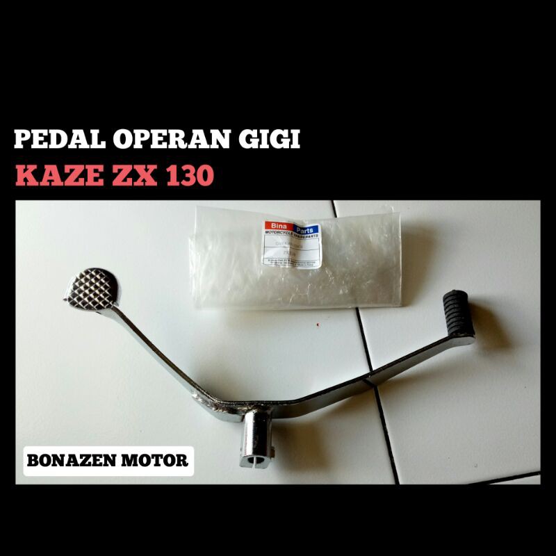Pedal Operan Gigi Kaze ZX130 / Perseneling Perseneleng Kawasaki ZX 130 / Bina Parts