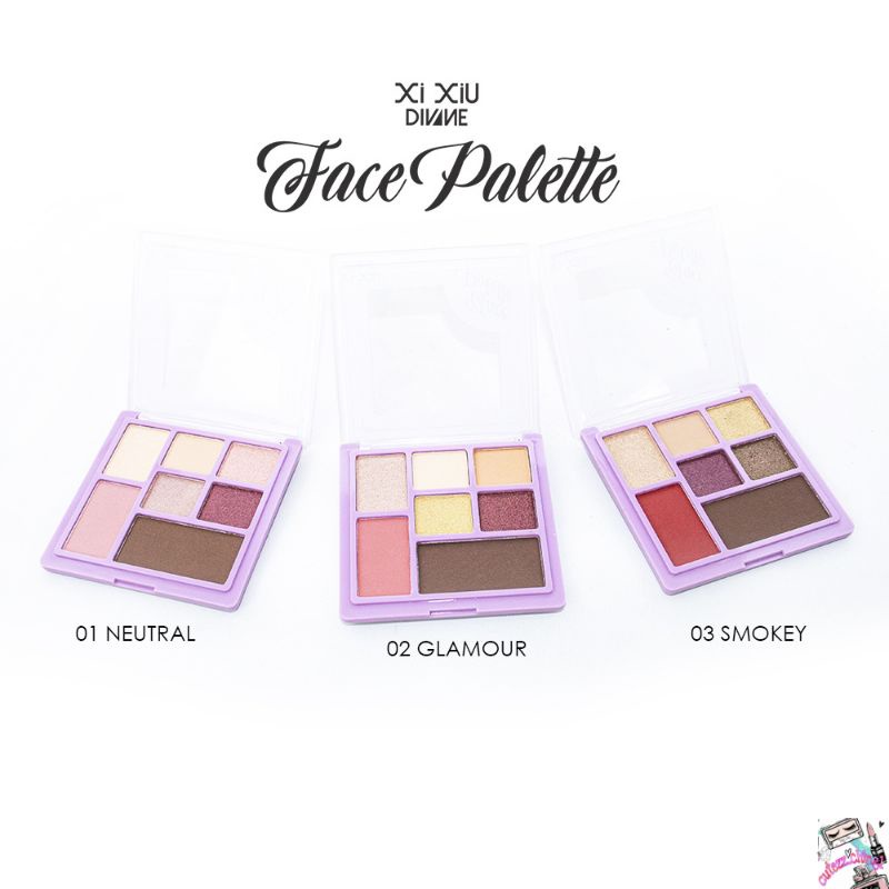 ☃Cutezz_Ching1☃Xi Xiu Divine Face Palette - Eyeshadow Palette