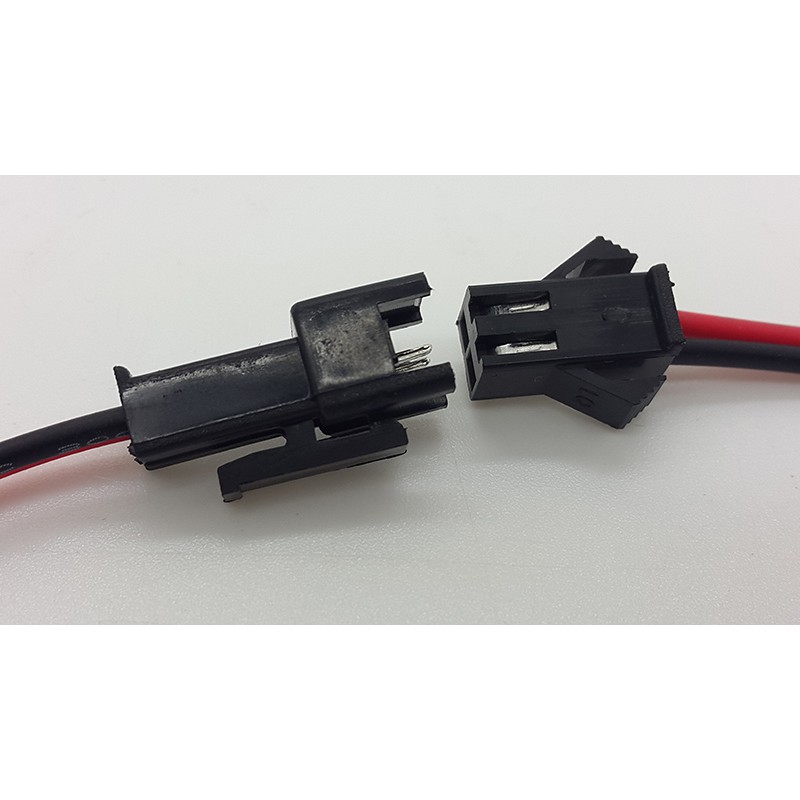 Socket kabel 2 pin ( male + female )