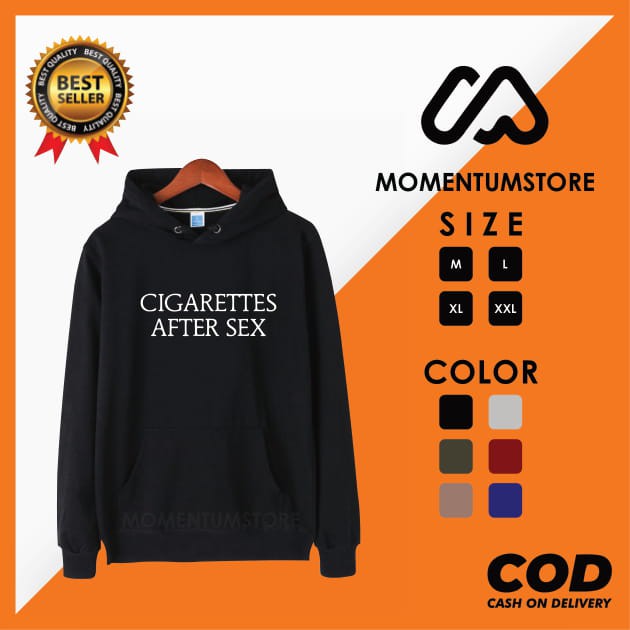 SWEATER CIGARETTES AFTER SEX HOODIE PRIA WANITA UNISEX TERMURAH HOODIE KASUAL PREMIUM TERLARIS 2020