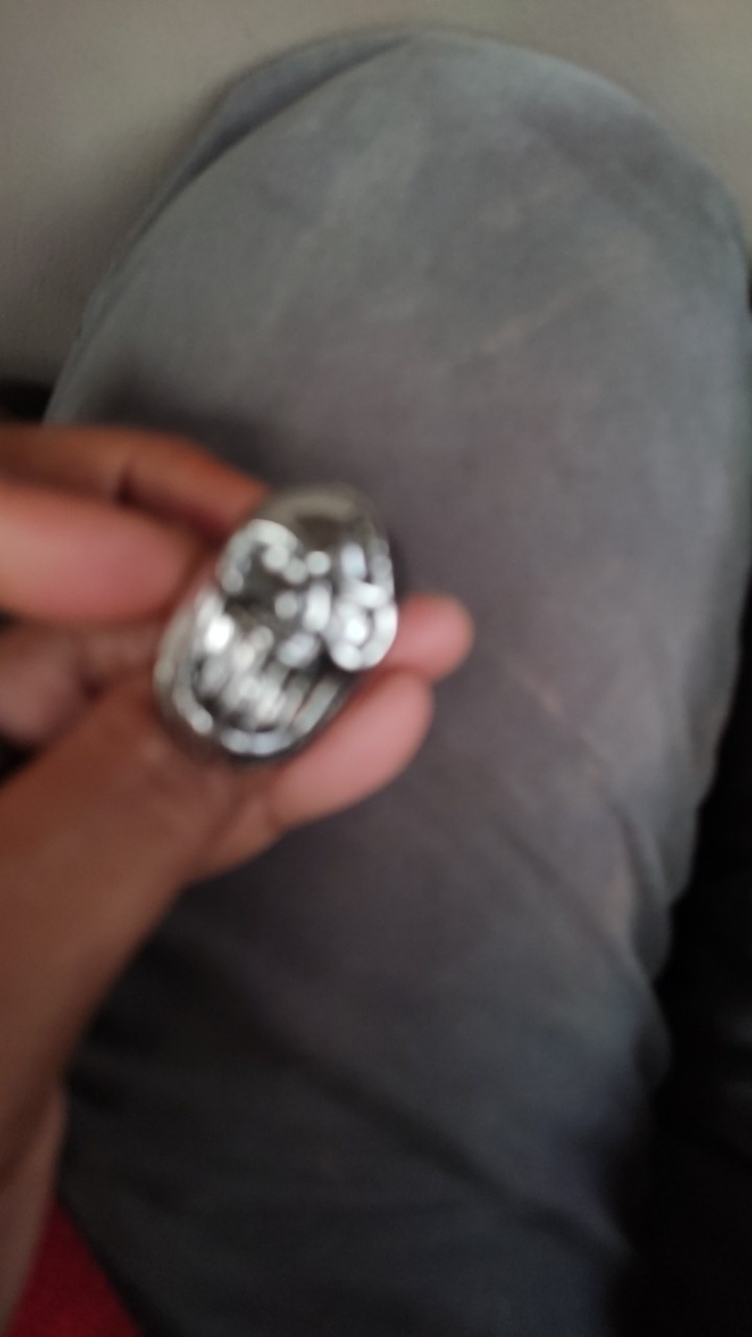 Pembuka Botol Bentuk Tengkorak Bahan Stainless Steel Untuk Kostum Halloween