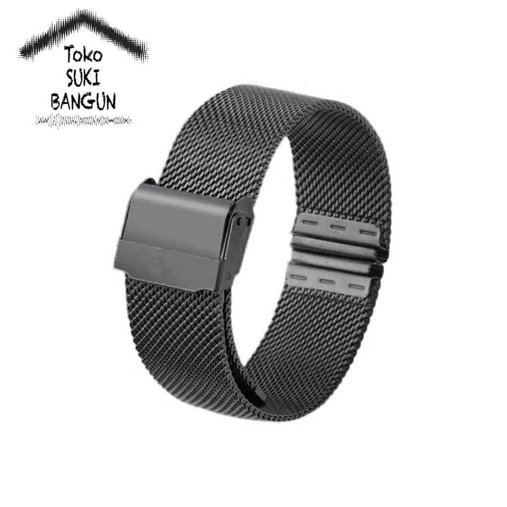 TALI JAM 18mm Rantai Mesh Bracelet Stainless Steel Watch Strap Band