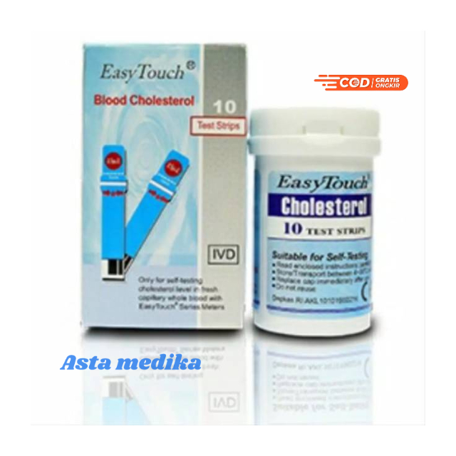 Easy Touch Strip Uric Acid  Alat Test Strip Asam Urat EasyTouch Alat Tes Asam Urat Refil Strip Asam Urat EasyTouch