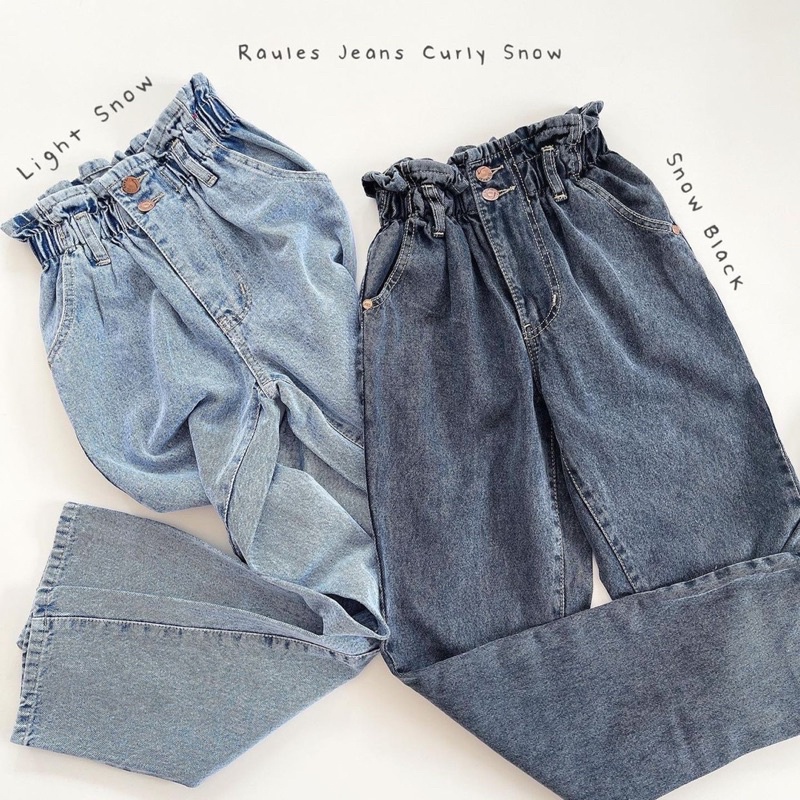 1KG MUAT 4PCS | DRAKO JEANS HIGHWAIST ACID DENIM HITS SELEBGRAM FASHION WANITA OUTFIR MURAH SOLO