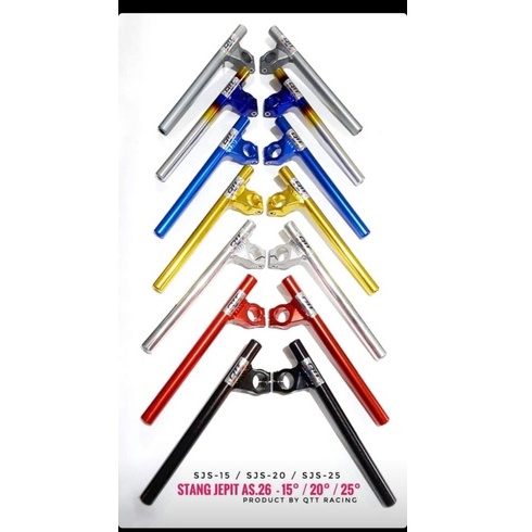 Stang QTT As 33 10° / 15° / 21° / 25° Warna Twotone / Titanium / Gold / Red / Blue / Silver / Black