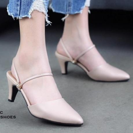 Best product Sepatu Sandal Jinjit Pesta Kondangan Wanita Kerja Kantoran Sepatu High Heels Hak Tinggi