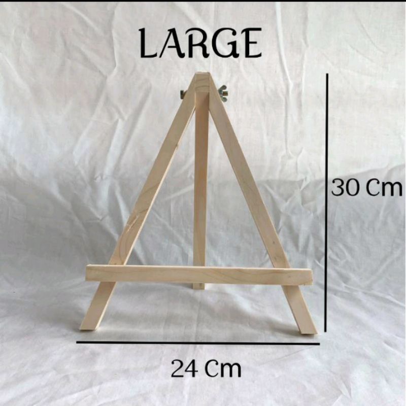 

wooden easel 24x30/ stand lukis