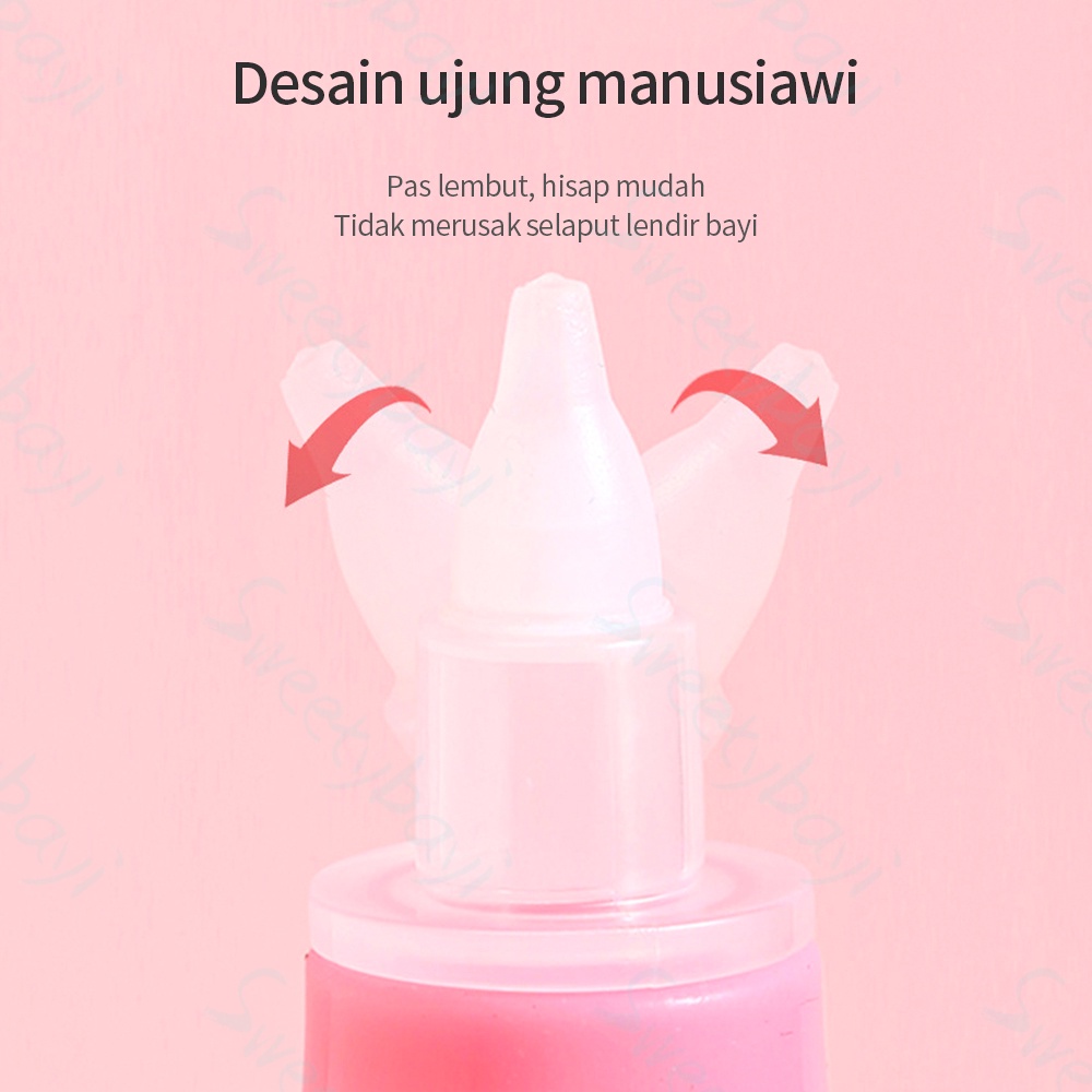 Sweetybayi Sedotan Pembersih Hidung Bayi Anak Ingus Lendir Nose Cleaner Nasal Aspirator BPA free