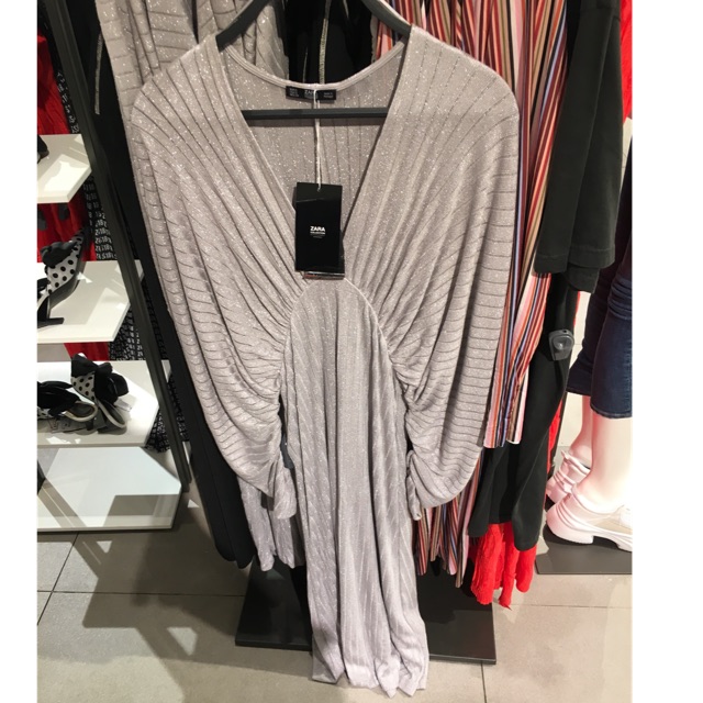 Midi dress zara sale | Shopee Indonesia