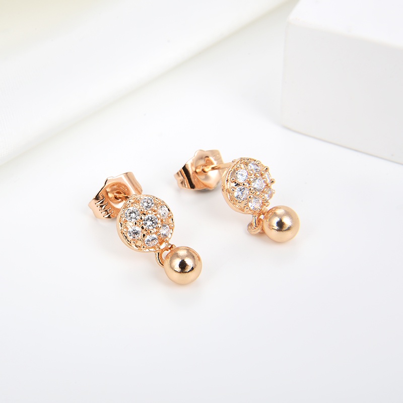 anting titanium wanita emas muda anti karat dewasa tusuk korea asli panjang dan luntur korea style selamanya dewasa 83e