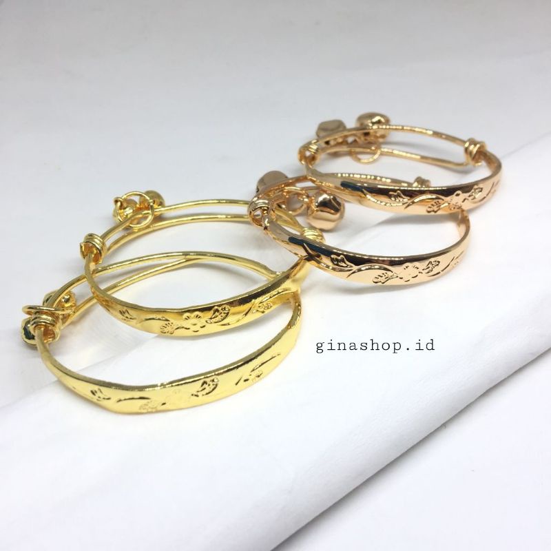 GELANG ANAK/BAYI PEREMPUAN ELEGAN KERONCONG TERBARU GELANG IMITASI XUFING