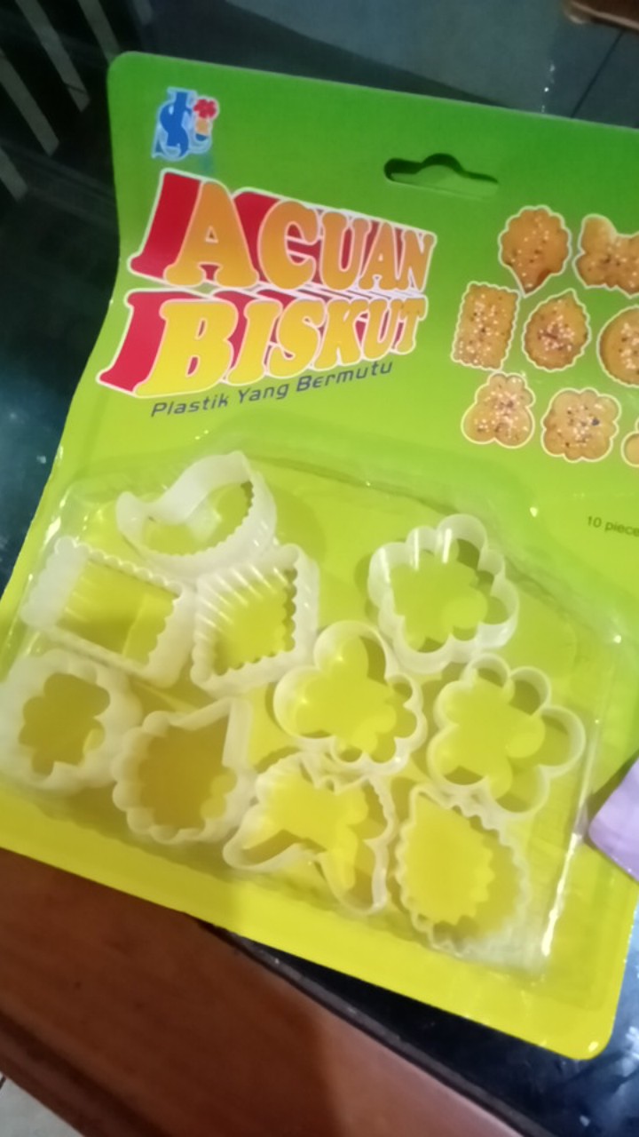 Acuan 150 Cetakan Kue Kering 1 Set 10pcs