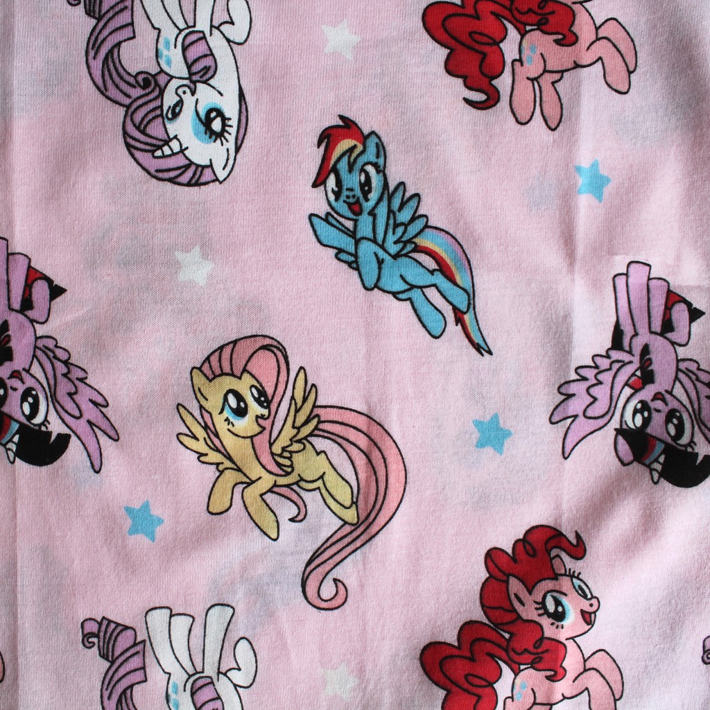 Piyama anak bahan katun import Piyama anak tangan pendek murah Baju tidur anak gambar unicorn lucu