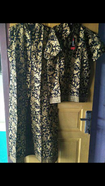 Couple Batik Keluarga Sarimbit Family Baju Seragam Pesta Ayah Ibu Anak Couple Muslim Maheswari