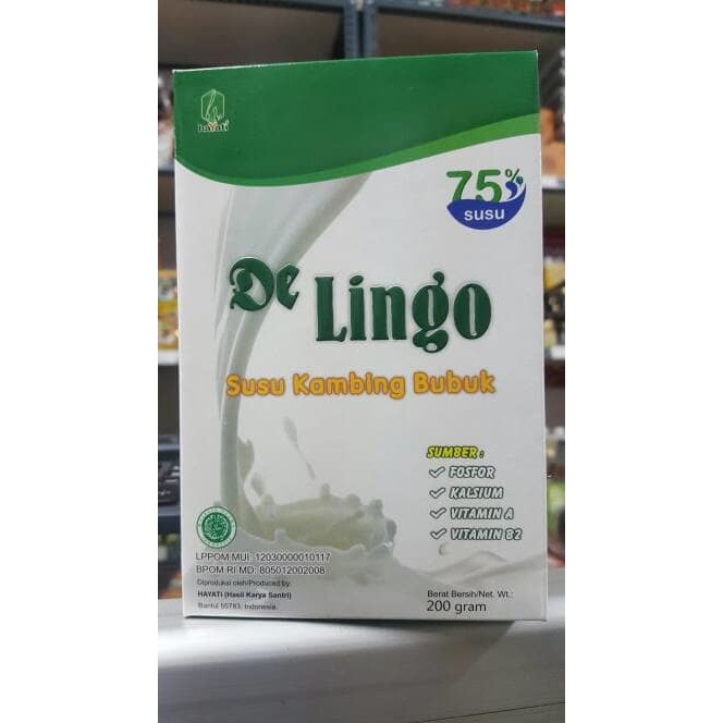 

Jual Susu Kambing Bubuk De Lingo Murah