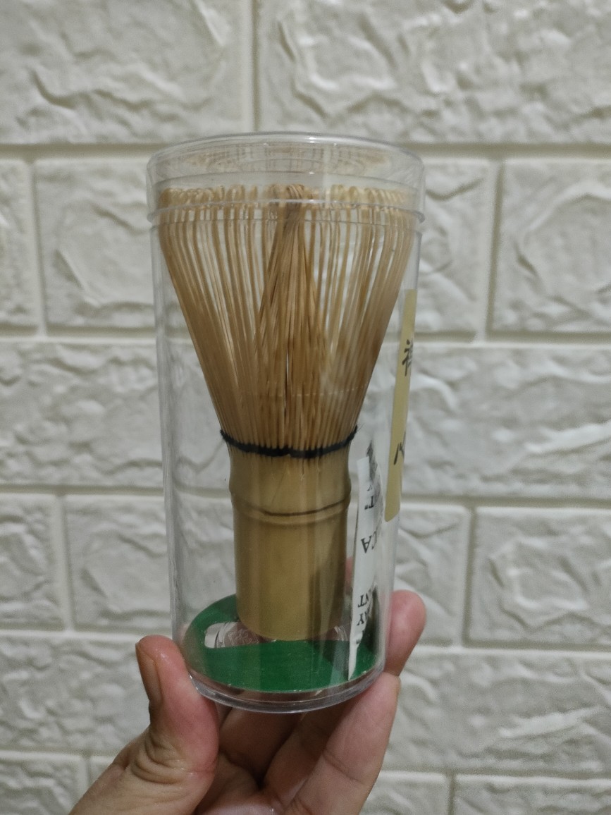 Merko Chasen Bambu Kuas Pengaduk Matcha Green Tea Bamboo Whisk Brush