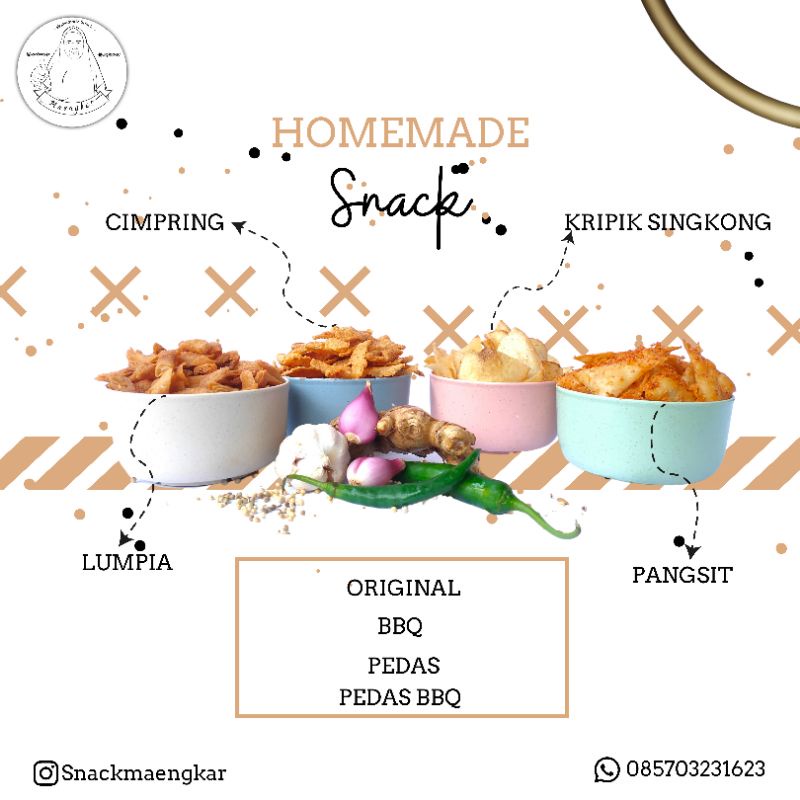 

snack cemilan makanan kering