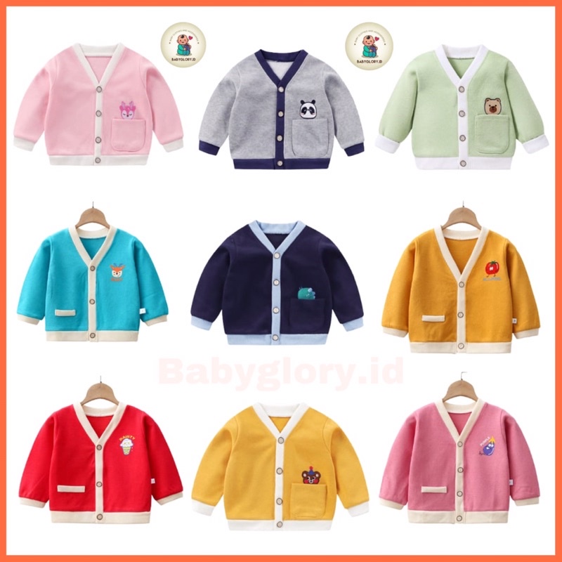 Babyglory.id✨Cardigan Anak Bayi Rajut Premium 100% Import GRADE A / Hoodie / Jaket Anak / Bayi